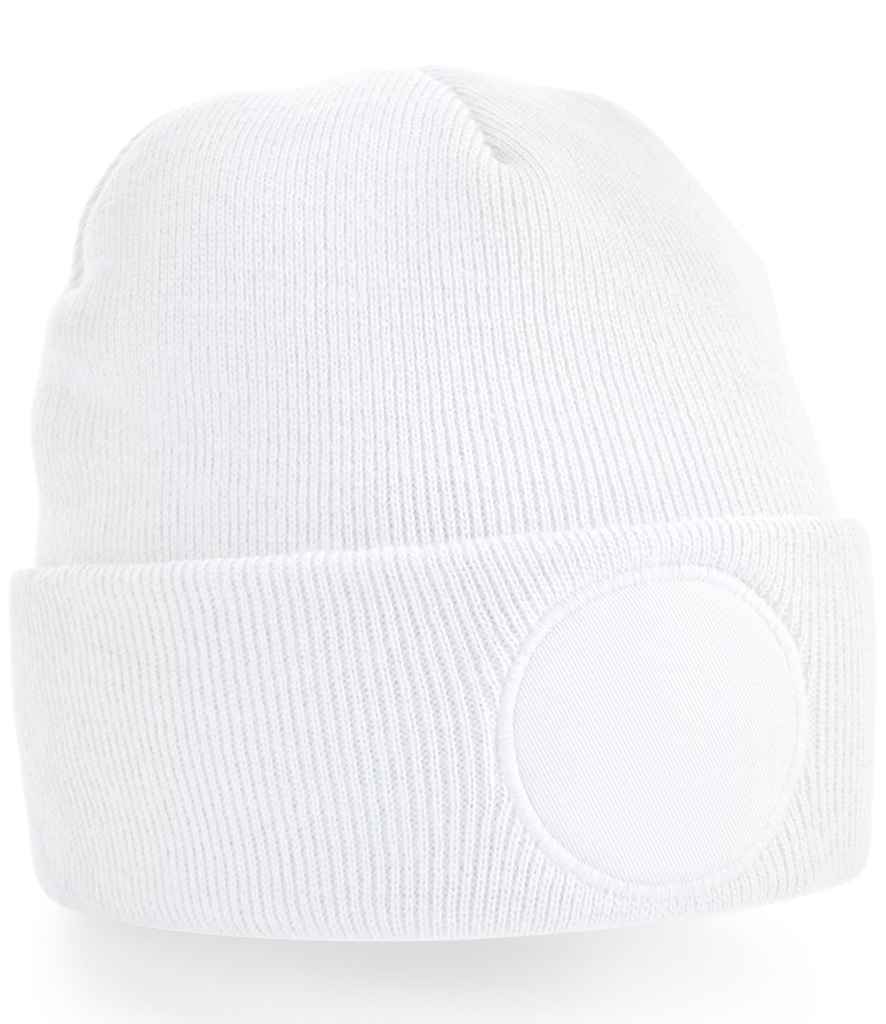Beanie Hat Round Patch